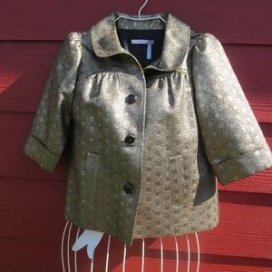 Classiques Metallic Sparkly Jacket Size S Petite